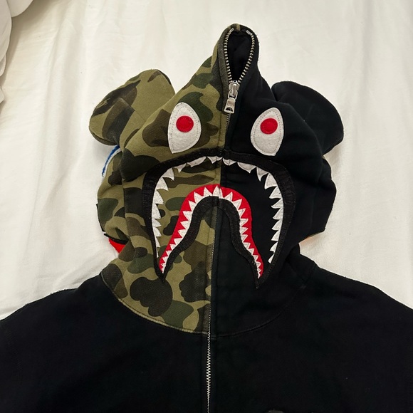 Bape Other - a bathing ape zip hoodie